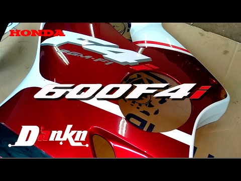 Видео: ZXMT пластик на мотоцикл Honda CBR600F4i