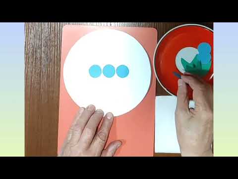 Видео: Аплікація: "Гроно винограду"