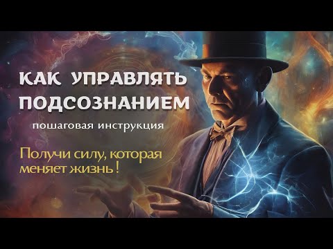 Видео: КАК УПРАВЛЯТЬ ПОДСОЗНАНИЕМ — пошаговая инструкция #подсознание #подсознаниеможетвсё #психология