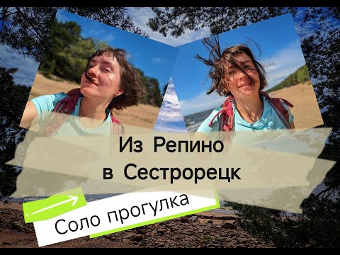 Видео: Из Репино в Сестрорецк. Одиночная летняя прогулка.