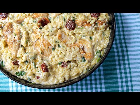 Видео: Невероятно вкусный рецепт Ризони с курицей в сливочном соусе (Орзо) Risoni (orzo) recipe