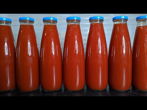 Видео: Вкусный томатный сок на зиму. Самый простой и быстрый способ без соковыжималки