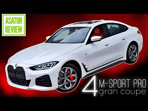 Видео: 🇩🇪 Обзор GRAN COUPE BMW 420dx G26 M-Sport PRO / Гран Купе БМВ 420д Г26 Белый Минерал на Такора 2022