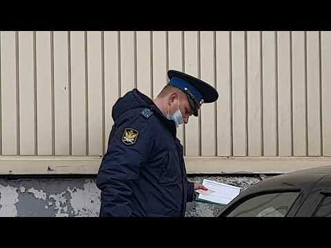 Видео: В ходе рейда судебные приставы арестовали 11 маши