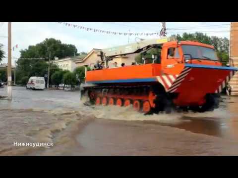 Видео: Наводнение в Нижнеудинске 2019
