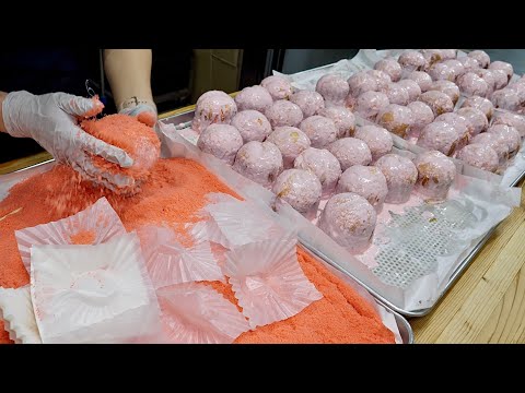 Видео: Выбран лучшим пекарем в Азии! Запатентованный персиковый хлеб – корейский десерт