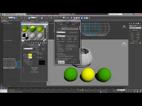 Видео: 3D Max. Урок №23. Материал Top/Bottom. Материал Double Sided.