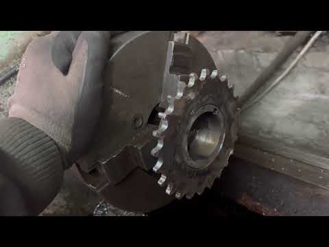 Видео: Виготовлення зірочки на токарному станку