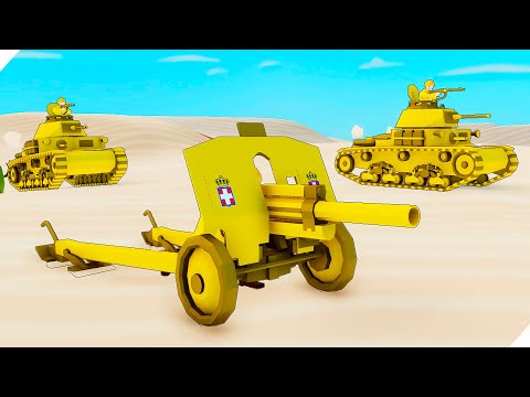 Видео: ТАНКОВЫЕ СРАЖЕНИЯ В АФРИКЕ! - Total Tank Simulator. Тотал Танк Симулятор