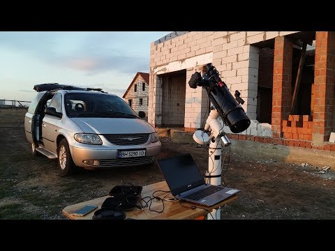 Видео: Тест гидирования EQ 5. Едем туда... Астро прогулка.