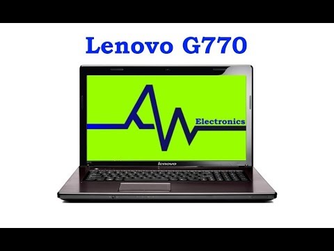 Видео: Чистка и разбор ноутбука Lenovo G770