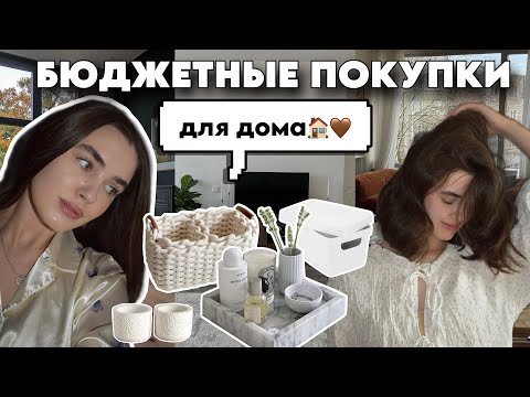 Видео: БЮДЖЕТНЫЕ ПОКУПКИ ДЛЯ ДОМА (часть 2): органайзеры, декор для ванной