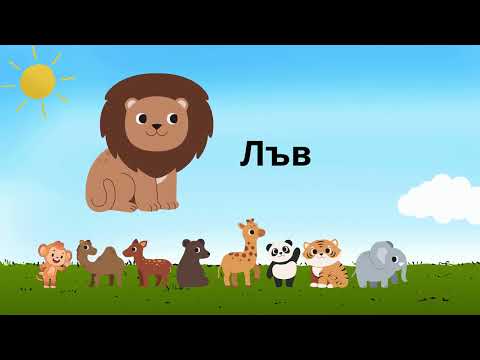 Видео: Животни от зоологическата градина на български език.