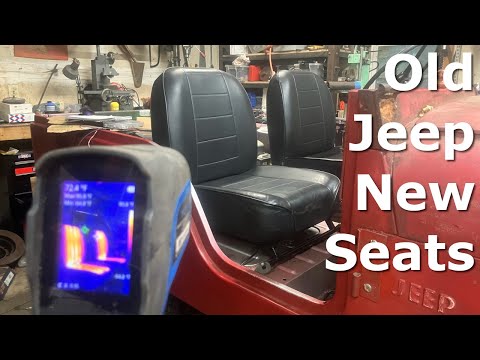 Видео: «Новые» сиденья для старого CJ-5
