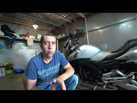 Видео: Оклейка виниловой пленкой мотоцикл Suzuki GSR 600. Гаражные истории. 22.08.2020г.