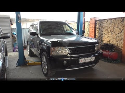 Видео: Замена масла в Supercharger на Range Rover 4,2 Ленд Ровер 2006