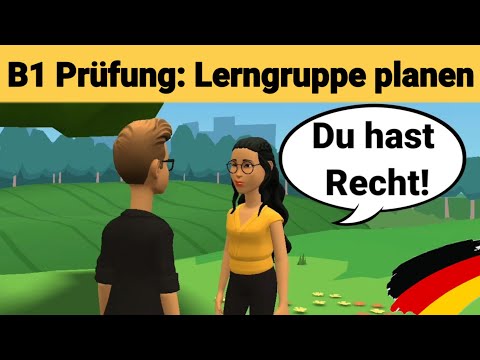 Видео: Устный экзамен по немецкому языку B1 | Совместное планирование/Диалог | Устная часть 3