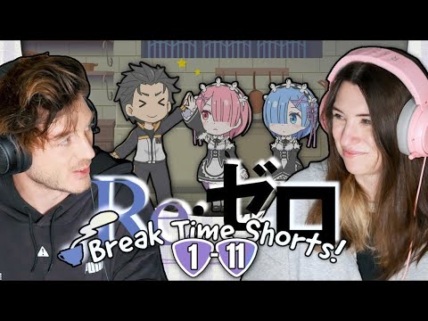 Видео: Короткометражки Re:ZERO: «~Начало перерыва с нуля~ 1-11» // Реакция и обсуждение