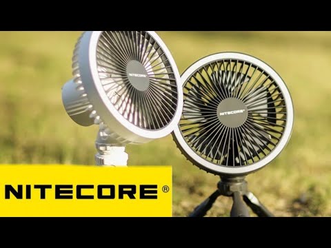 Видео: Nitecore NEF10 Портативный вентилятор, powerbank, светильник