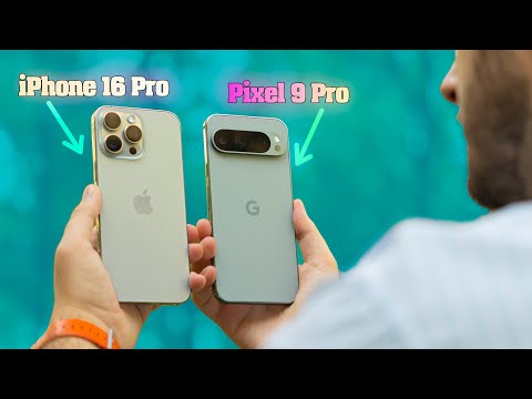 Видео: Большое сравнение iPhone 16 Pro Max и Pixel 9 Pro XL! Что берем?