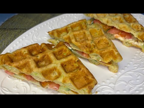 Видео: Ең оңай вафли- тез, дәмді, пайдалы. Вафли из кабачков - вкусно, быстро, полезно. 