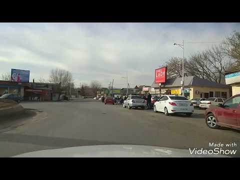 Видео: Улица Исмаилова, г. Сарыагаш. 2017 - 2018.