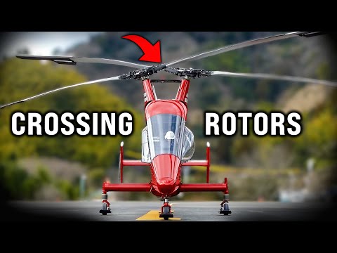 Видео: Вертолёт с очень странными роторами 😮 - Synchropter