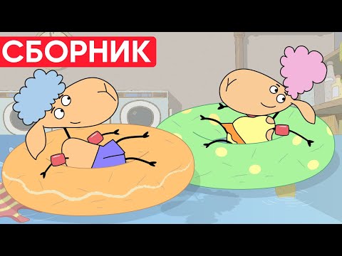 Видео: ГДЕ отдыхает БЕНЯ? О чем МЕЧТАЕТ БЕЛЛА?  Отель у овечек | Сборник серий | Мультфильмы для детей