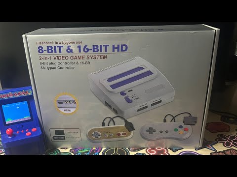 Видео: И снова комбо набор Dendy-SNES, китайцы не смогли?