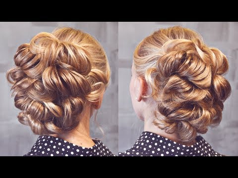 Видео: Причёска на резинках | Авторские причёски | Лена Роговая | Hairstyles by REM | Copyright ©