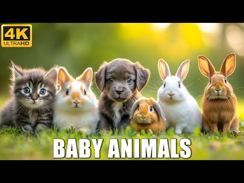 Видео: Детеныши Животных 4K UHD 🐾 Расслабляющее Видео о Дикой Природе | Страна Чудес Природы
