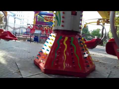 Видео: Гомель. 09.09.2018г., парк аттракционов.