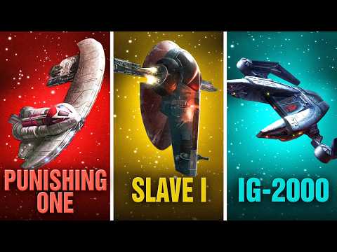 Видео: Объяснение оригинальных 6 звездолетов охотников за головами!