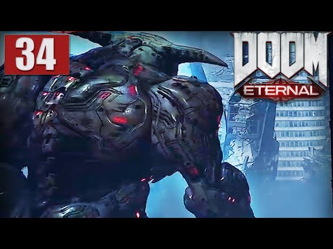 Видео: Doom Eternal:Nightmare » ЖЁСТКОЕ МЕСИВО (34)