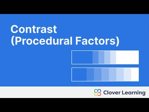 Видео: Процедурные факторы контрастности рентгенографического изображения