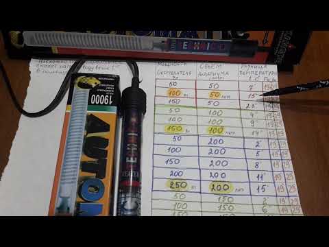 Видео: Водонагреватель  для Аквариума.Какой купить?