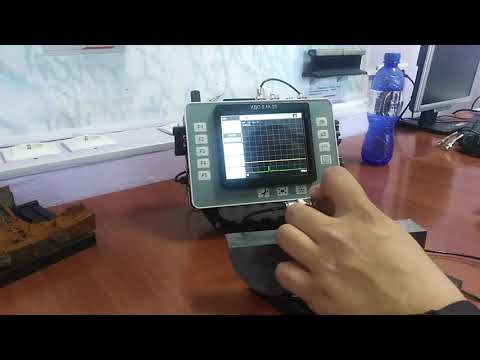 Видео: Настройка ручного ПЭП50 в  дефектоскопе УДСМ-РДМ-35