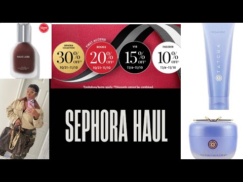 Видео: СКИДКИ от Sephora: распродажа 2025 • Что в моей сумке! Bobby Brown, Tacha, Haus Labs, Dior @Sephora