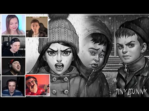 Видео: Реакция Летсплейщиков на Полину Унижающую Рому и Бяшу в Tiny Bunny Эпизод 4