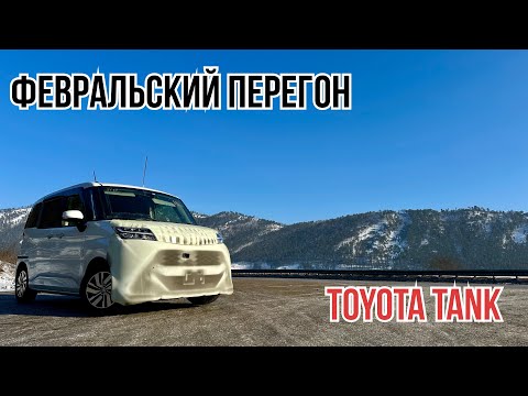 Видео: Февральский перегон TOYOTA TANK