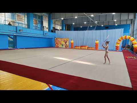 Видео: Соревнования 26.10.2025 по спортивной гимнастики, обруч.