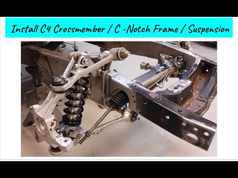 Видео: Переделка подвески C4 Corvette, часть 4 — рама с С-образным пазом, рама с стыковой накладкой, сбо...