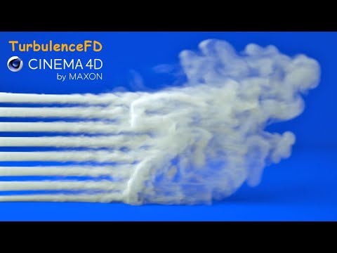 Видео: TurbulenceFD Cinema 4D | Collision Object с ДЫМОМ в Octane Render