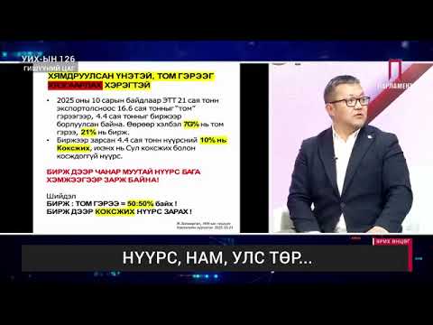 Видео: НАМЧИРХСАН ЭДИЙН ЗАСАГ. “НҮҮРС НАМ УЛСТӨР” Парламент ТВ 2025.10.28