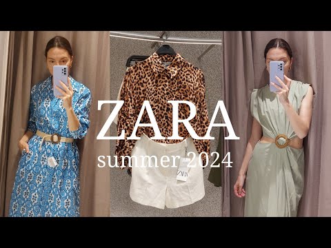 Видео: Летняя коллекция ZARA, тренды 2024, обзор и примерка 💙