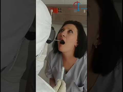 Видео: Забір біоматеріалу на SARS CoV-2 з використанням засобів індивідуального захисту