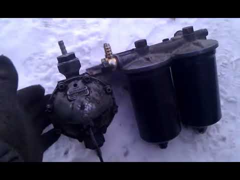 Видео: nissan atlas ниссан атлас топливный фильтр от камаза