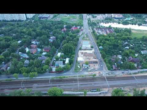 Видео: Мытищи Ярославка ул Фрунзе с Высоты