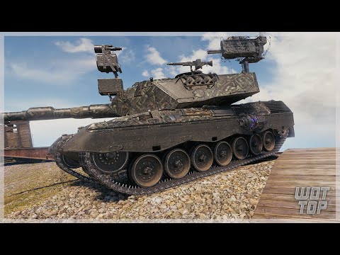 Видео: Leopard 120 Verbessert - 11.7К УРОНА 6 ФРАГОВ - World of Tanks