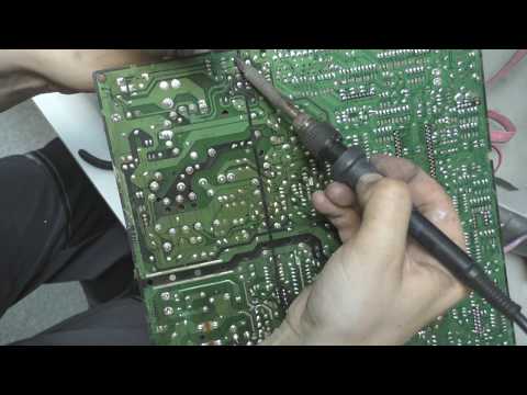 Видео: samsung cs-21z30zaq шасси S16C не включается